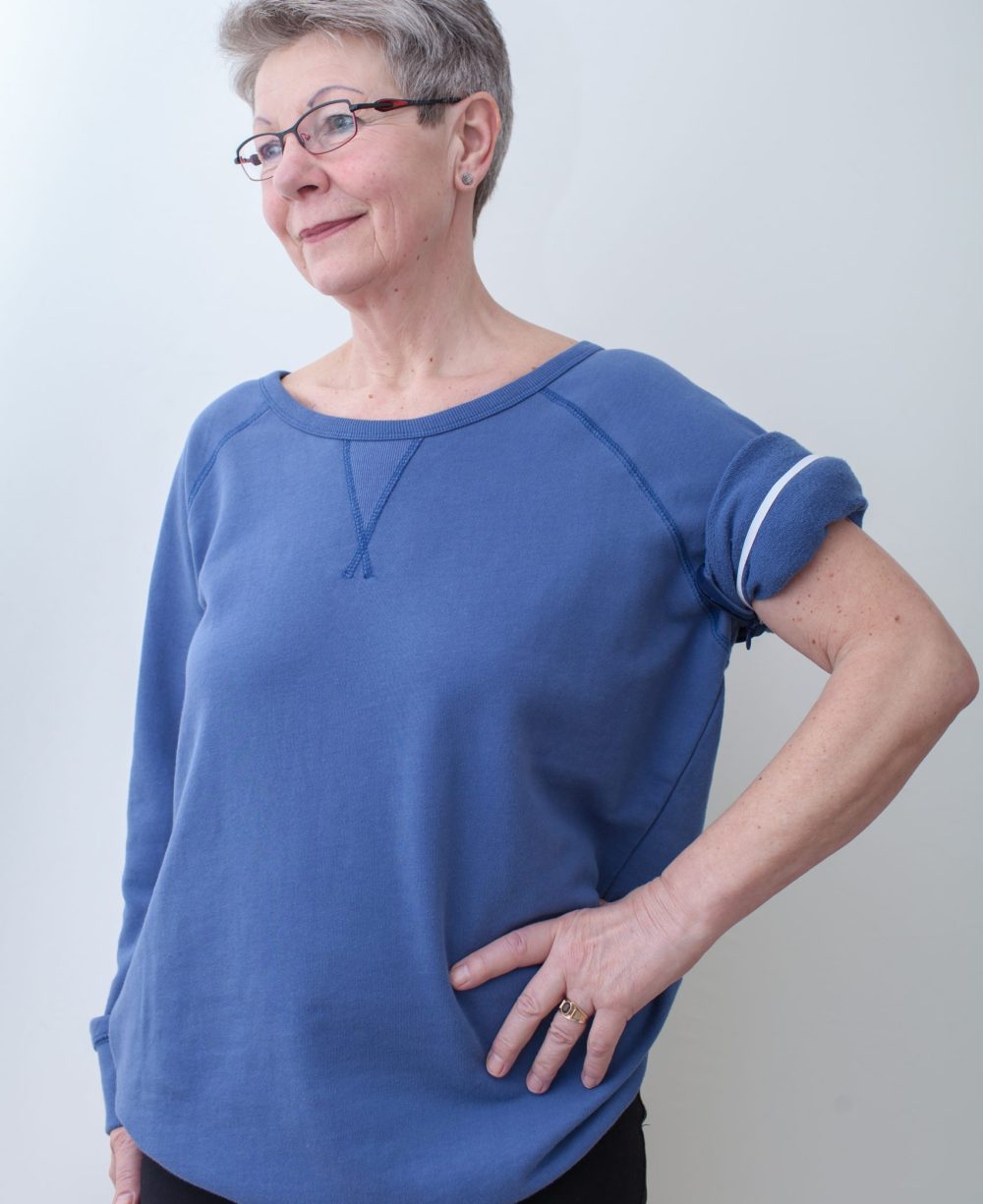 blau-damen-pullover-für-dialysepatienten-mit-individuellem-reißverschluss-diazipp